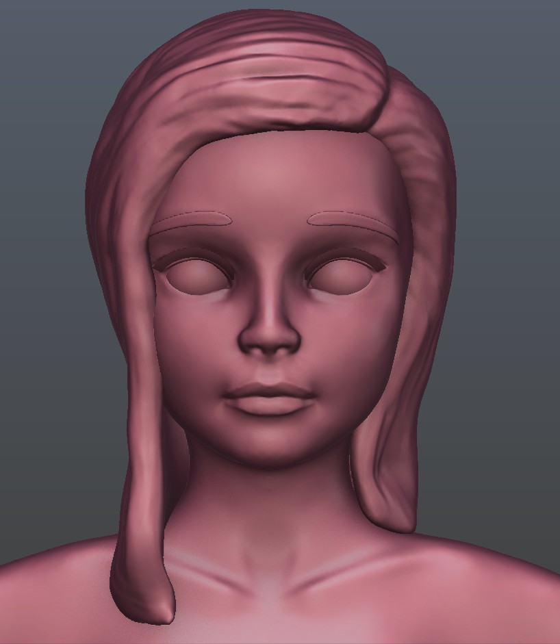 Stylized Girl Joan preview image 3